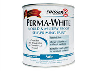 Zinsser ZINPWIS1L - Perma-White Interior Paint Satin 1 Litre
