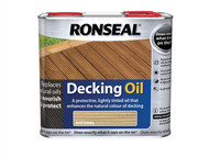 Ronseal RSLDONO25L - Decking Oil Natural Oak 2.5 Litre
