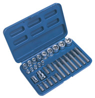 Sealey AK619 TRX-Star Socket & Bit Set 30pc