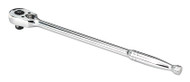 Sealey AK661L Ratchet Wrench Long Pattern 300mm 3/8"Sq Drive Pear-Head Flip Reverse