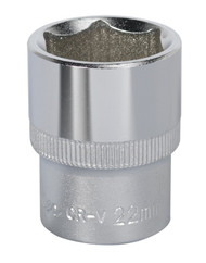 Sealey S1222 WallDriveå¬ Socket 22mm 1/2"Sq Drive