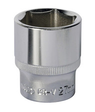 Sealey S1227 WallDriveå¬ Socket 27mm 1/2"Sq Drive