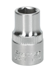 Sealey S3809 WallDriveå¬ Socket 9mm 3/8"Sq Drive