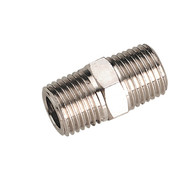 Sealey SA1/1414 Double Male Union 1/4"BSPT to 1/4"BSPT