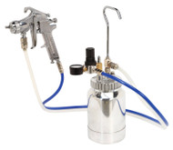 Sealey SSG1P Pressure Pot System with Spray Gun & Hoses 1.8mm Set-Up