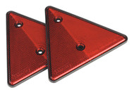 Sealey TB17 Rear Reflective Red Triangle Pack of 2