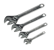Siegen S0449 Adjustable Wrench Set 4pc 150, 200, 250 & 300mm