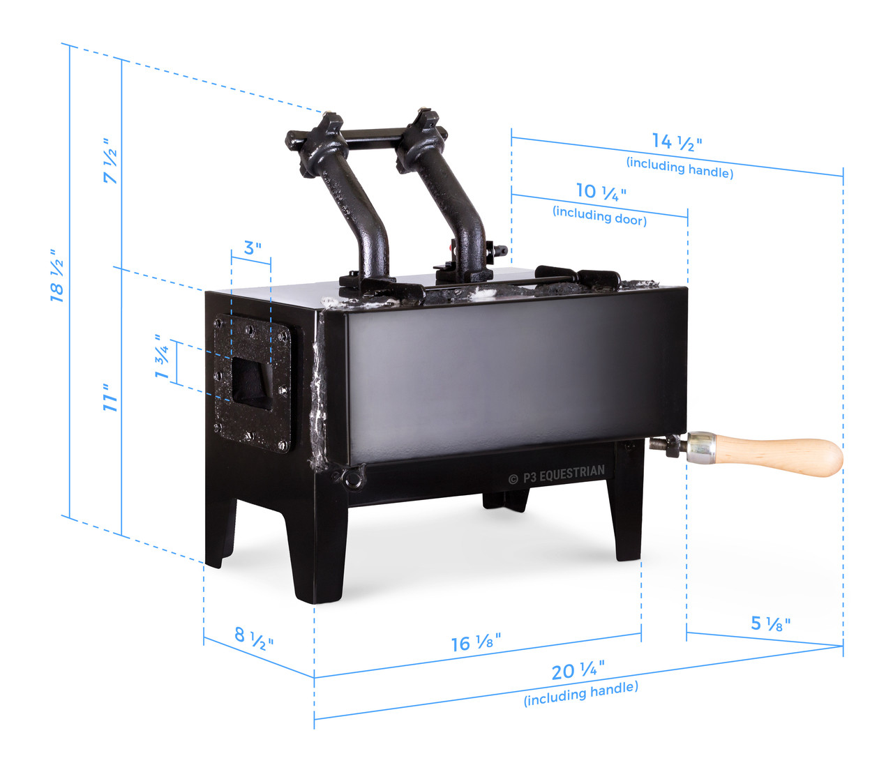 Whisper Momma 2 Burner For Blacksmiths in U.S.