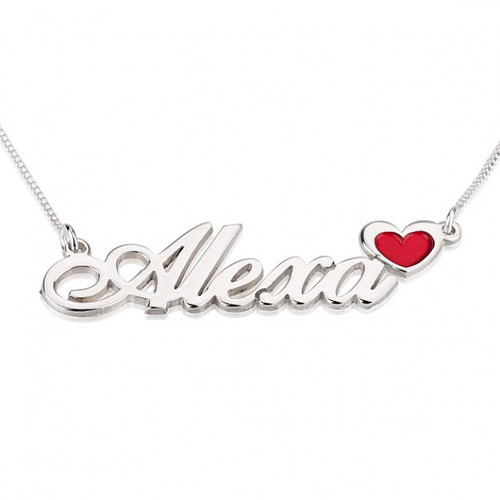 personalized anniversary name necklace