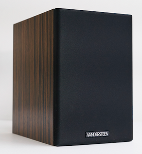 Vandersteen VLR CT Compact Bookshelf Carbon Tweeter (pair) Walnut Finish