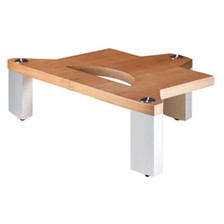 Naim Fraimlite Single Shelf Cherry with Silver Legs