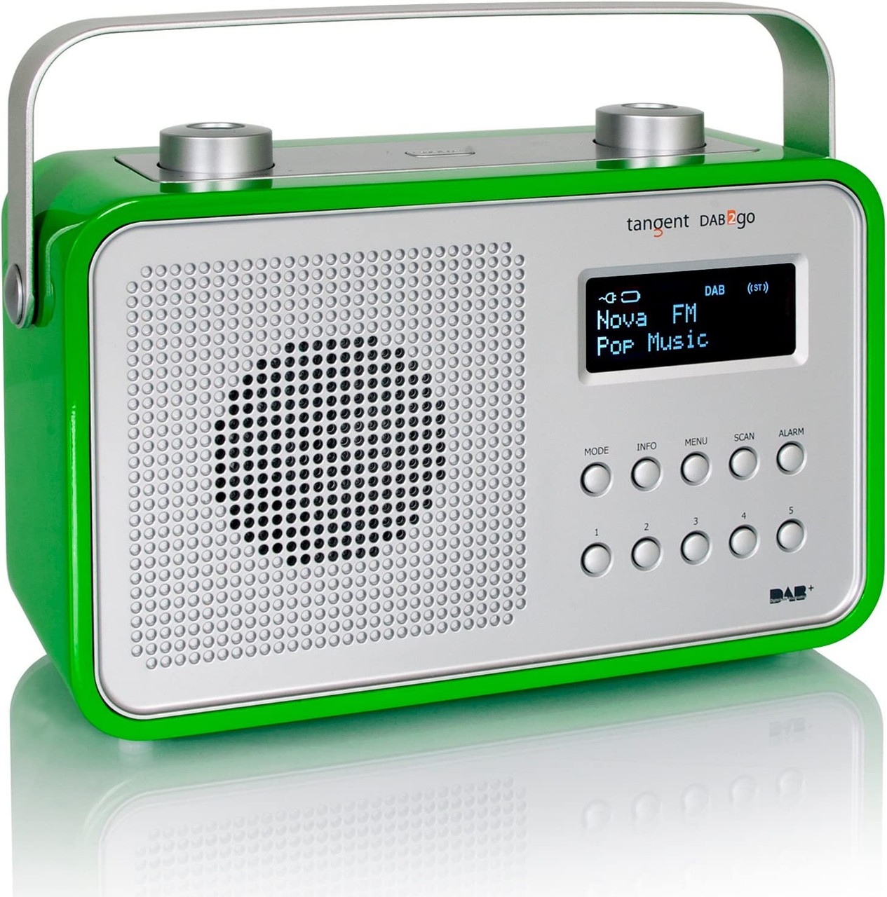 Tangent DAB 2go DAB+ / FM Digital Tabletop Radio Green Apple - Sound  Reference Melbourne