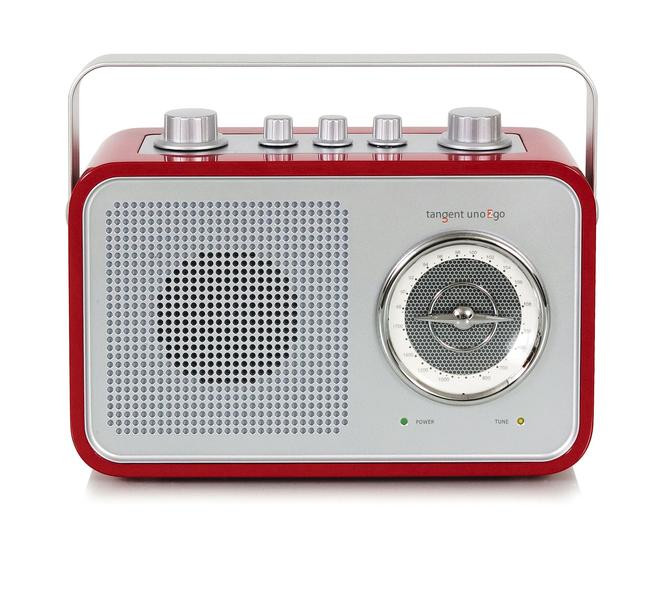 Tangent uno2go AM/FM radio | Red Gloss - Sound Reference Melbourne