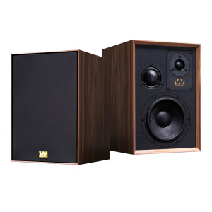  WHARFEDALE Super Denton Heritage Speakers (pair) Walnut - Open Box