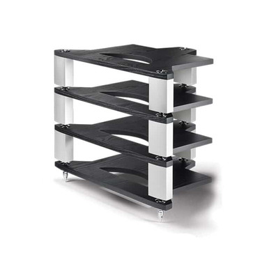 Sale is for a Naim FraimLite Twin Pack . Two (2) standard Level back ash shelves with natural anodised Uprights only. Image for illustrative purposes only.