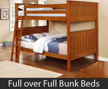 Full over Full Bunk Beds
