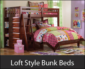Loft Style Bunk Beds