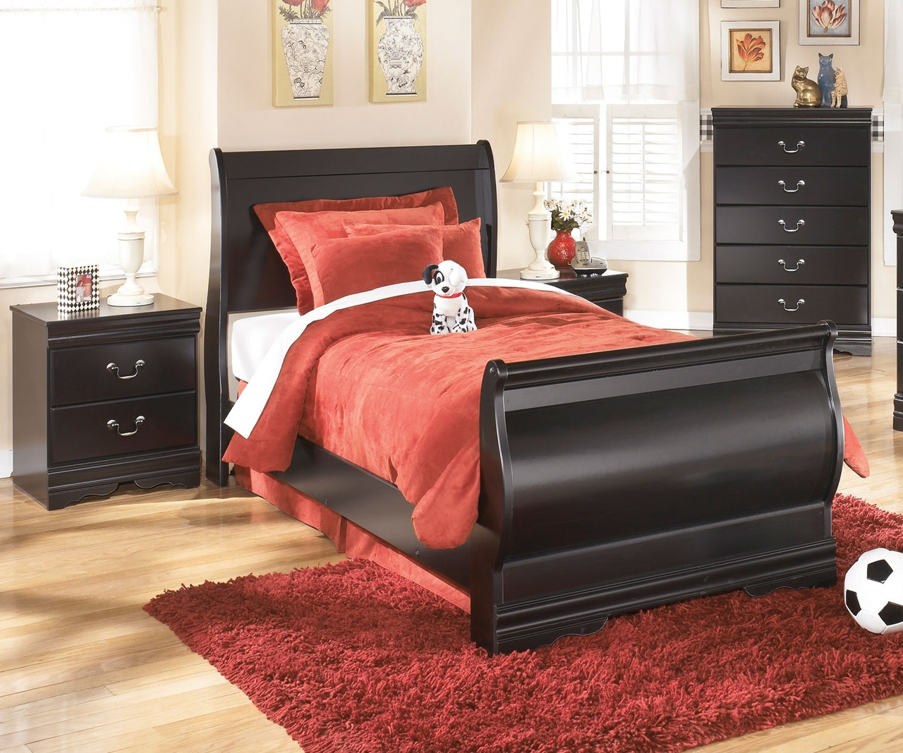 ashley girls bed