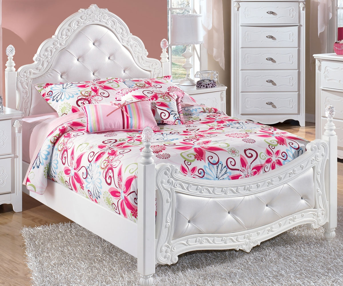 full size bed frame for girl