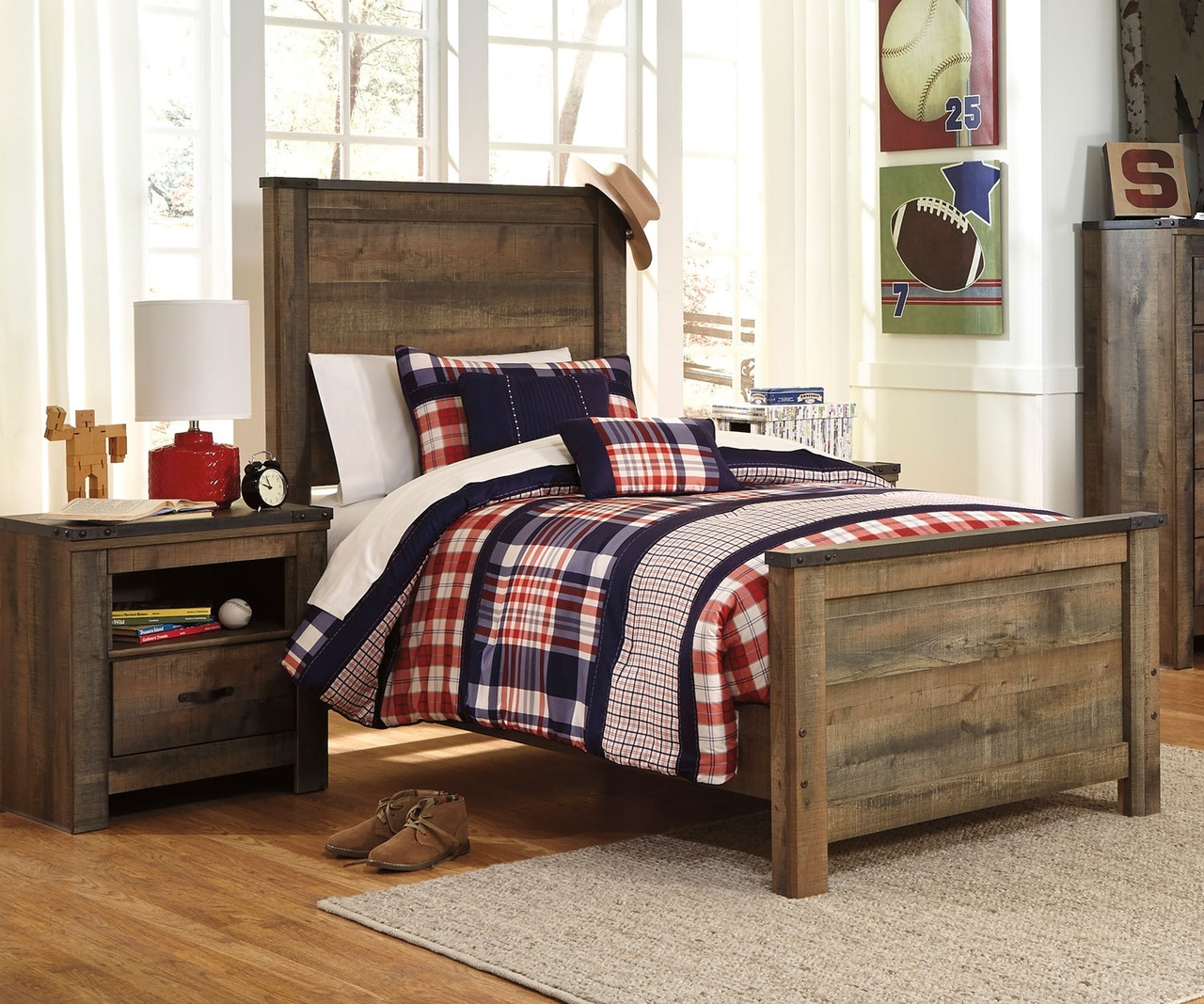 ashley girls bed