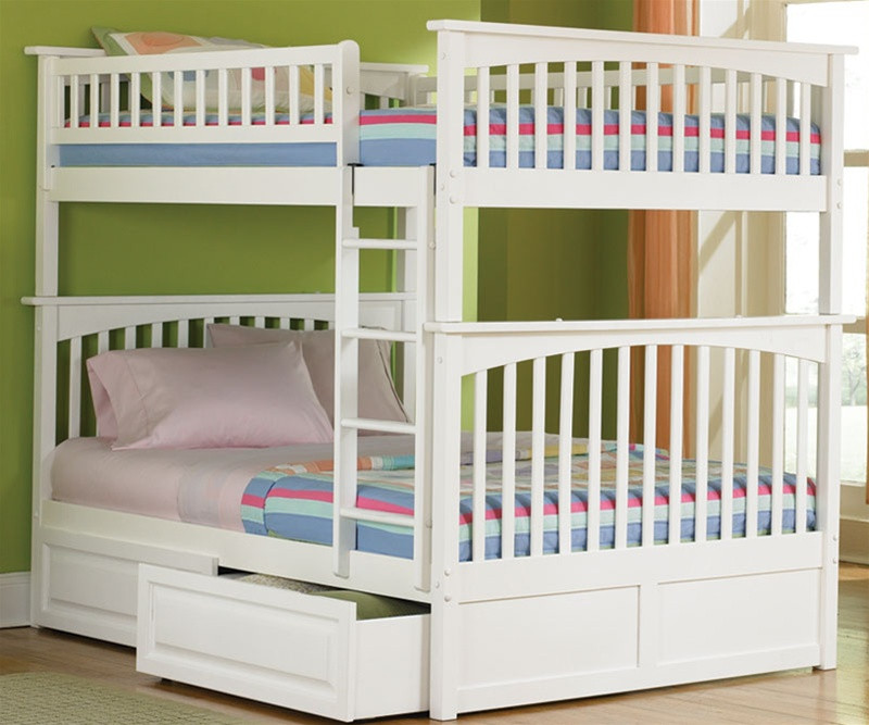 room full of bunk beds