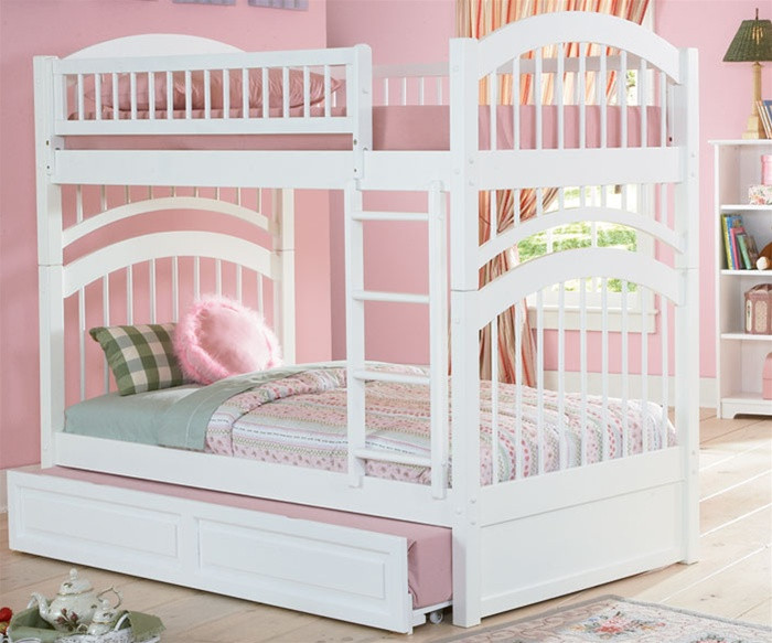 Windsor Bunk Bed White