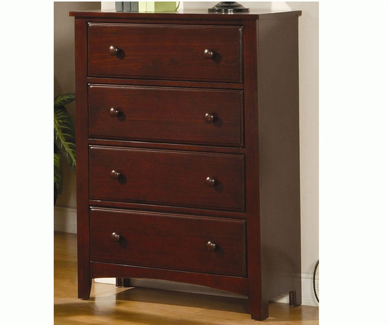 Parker 4 Drawer Chest By Coaster Furniture Solid Wood