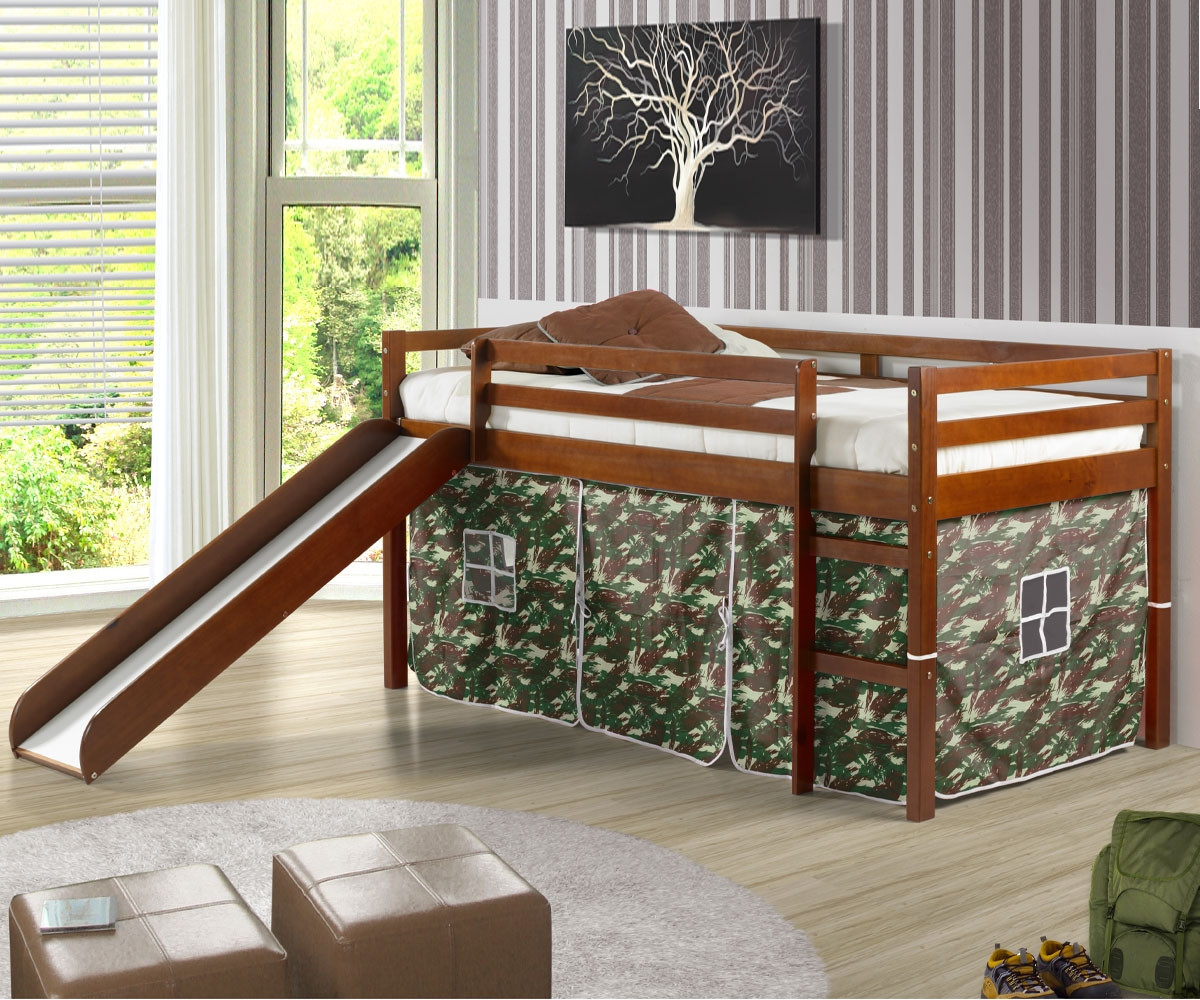 donco loft bed with slide