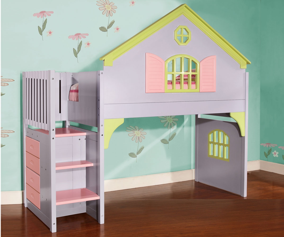dollhouse bunk bed