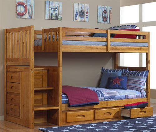 Kids Honey Bunk Bed With Stairs In Orlando By Discovery World
