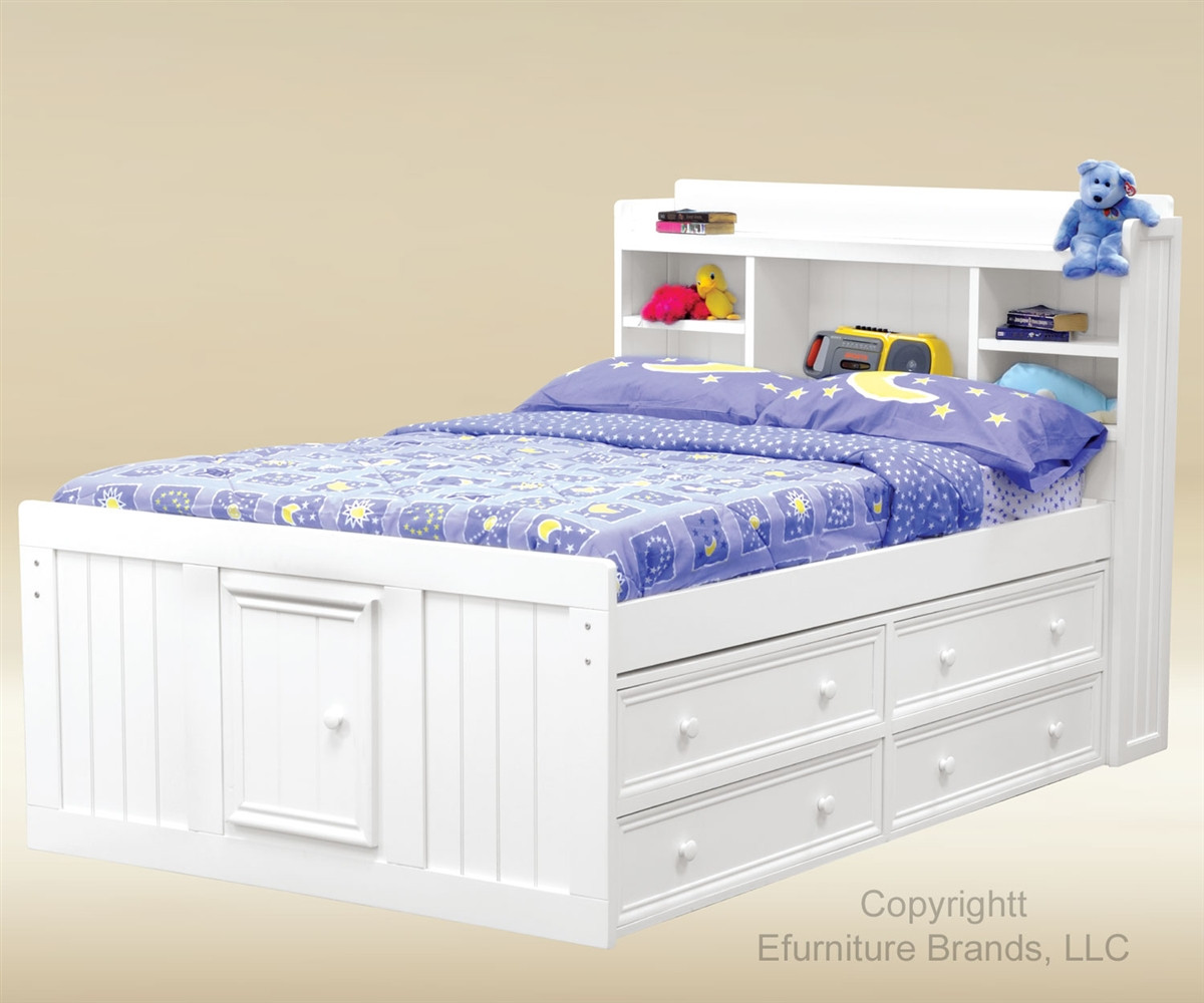 The Best And Most Comprehensive Full Size Captains Bed Frame