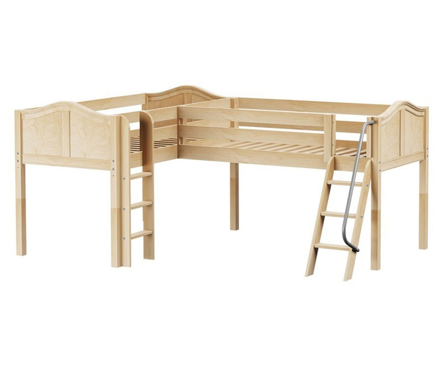corner double bunk beds