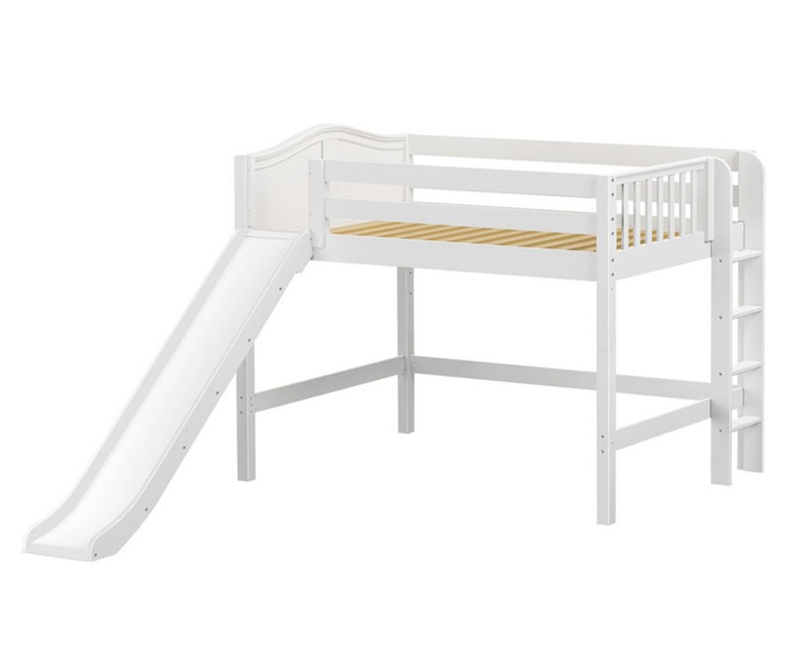 full size bunk bed with slide