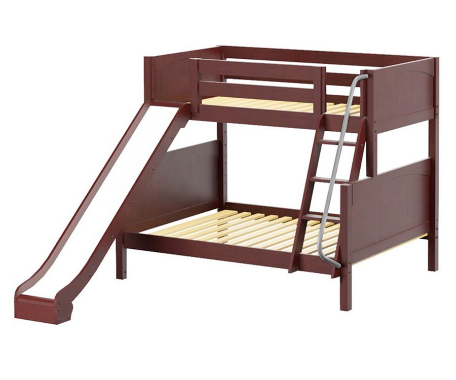 full loft bed with slide