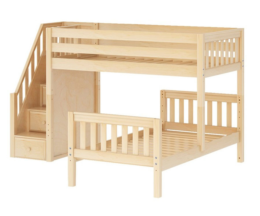 l shaped twin bunk beds