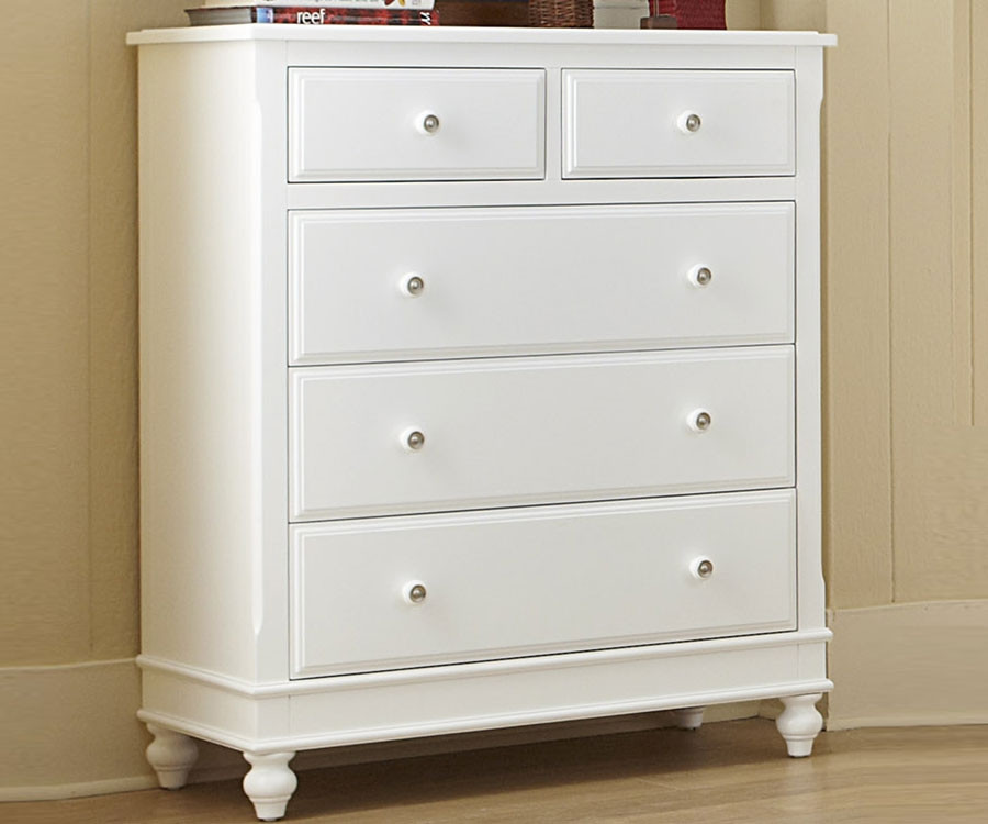 Lakehouse White Finish Five Drawer - NE1520 2