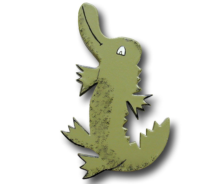 One World Crocodile Drawer Pull Decorative Knobs Kids