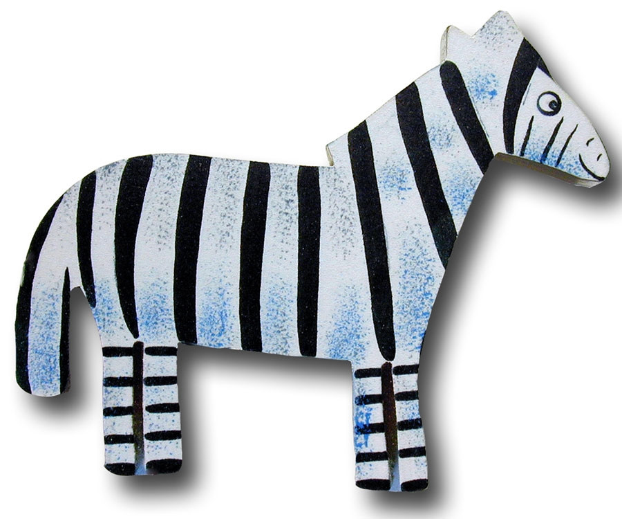 One World Zebra Drawer Pull Decorative Knobs Kids Furniture