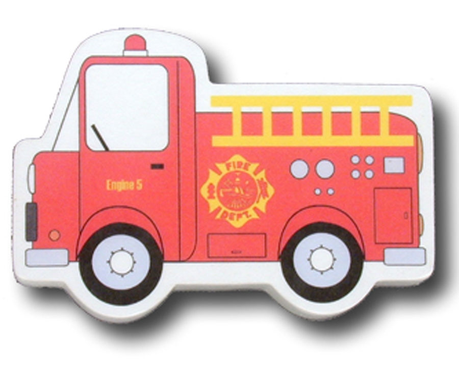 One World Fire Truck Drawer Pull Decorative Knobs Kids