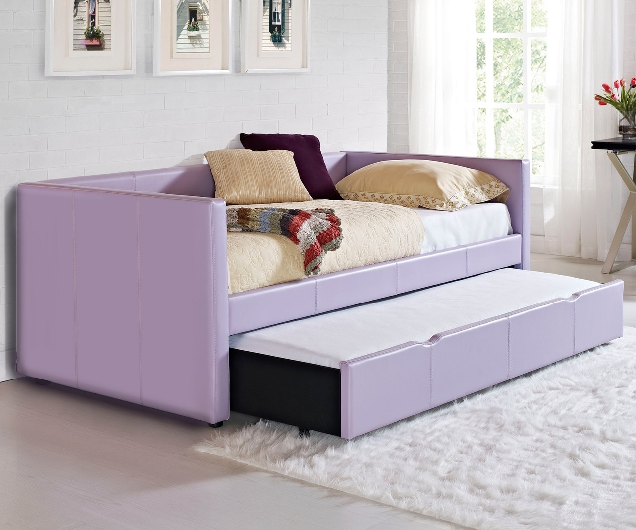 daybed with trundle for girl