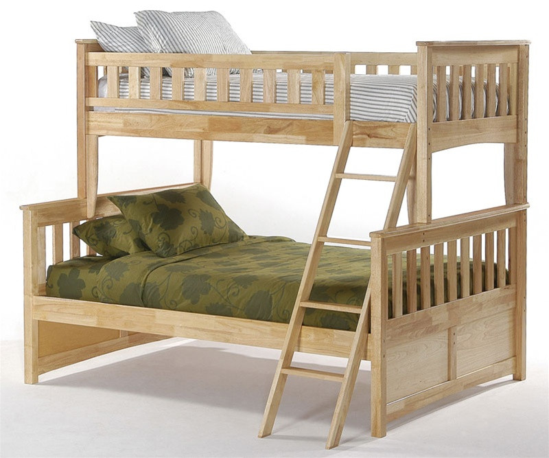 timber bunk beds