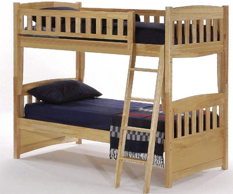 timber bunk beds