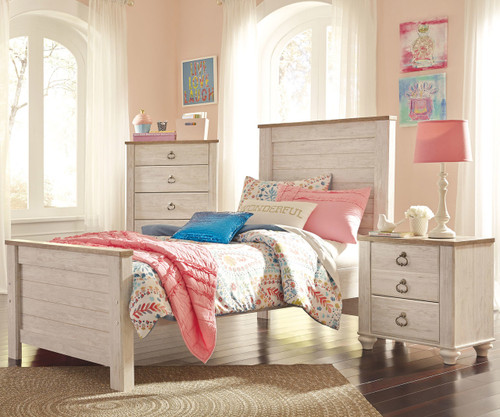 Willowton Twin Size Panel Bed B267 | Ashley Kids Furniture ...