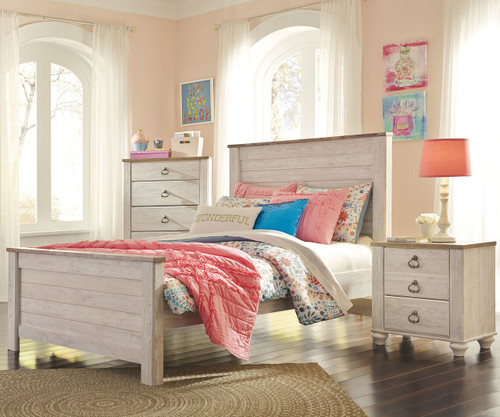 Willowton Full Size Panel Bed B267 | Ashley Kids Furniture ...
