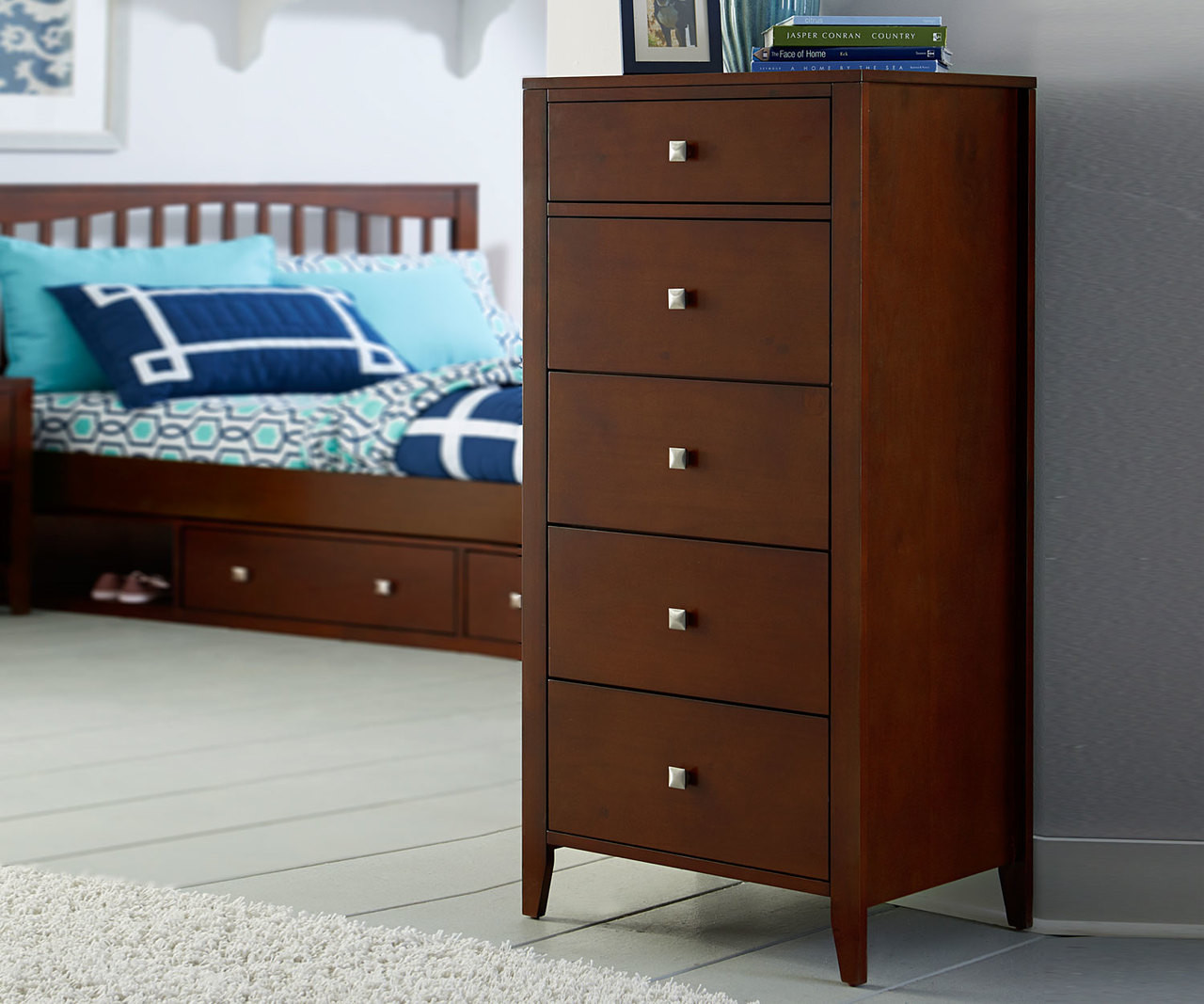 Urbana Cherry Tall Chest 31535 Ne Kids Furniture Kids And