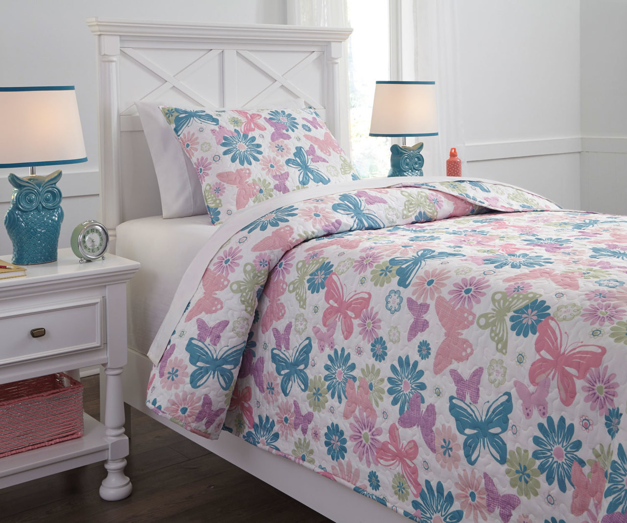 kids butterfly bedding