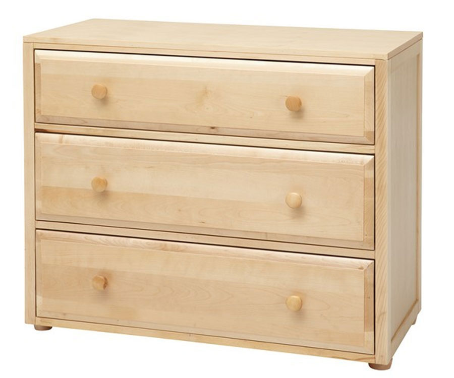 Maxtrix Natural Finish Dresser 4230 Matrix Kids Furniture