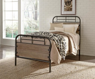 Spring Rose Metal Bed For Girls Full Size Bed With Crystal Knobs Standard Furniture Kids Beds