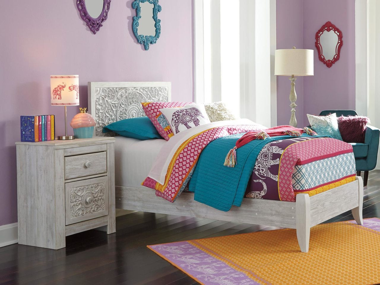Paxberry Twin Size Panel Bed B181 | Ashley Kids Furniture | Kids ...