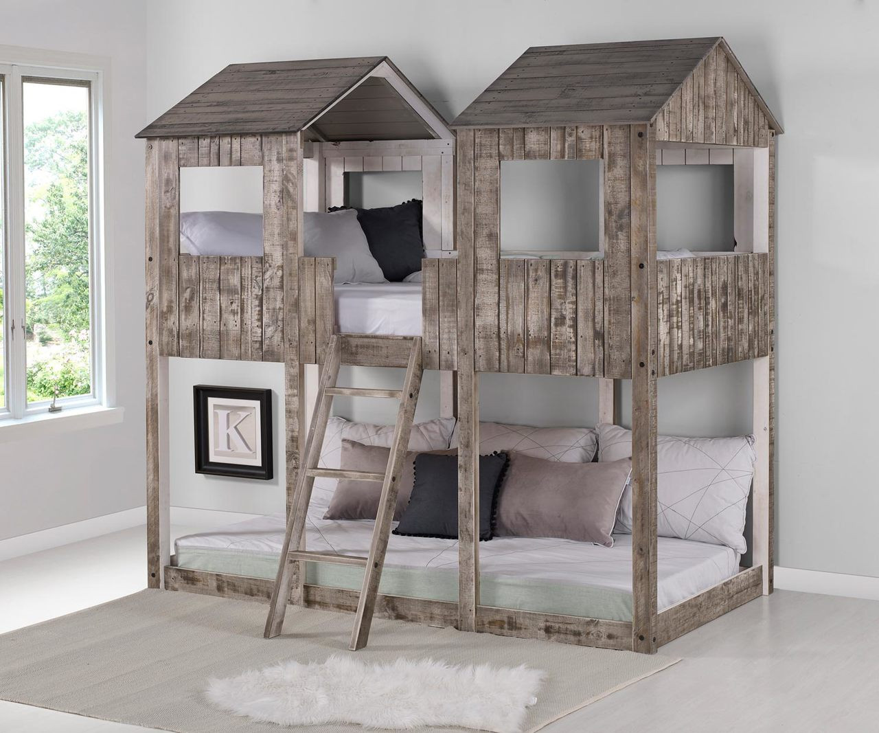 donco twin tower bunk bed